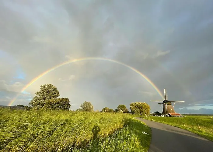 Mondriaanmolen, A Real Windmill Close To Amsterdam